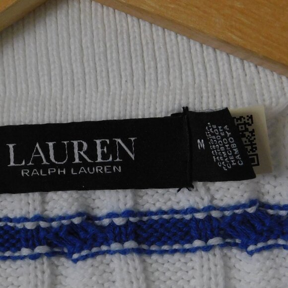 Ralph Lauren Cotton Polo Short Sleeve Sweater M - Picture 7 of 7
